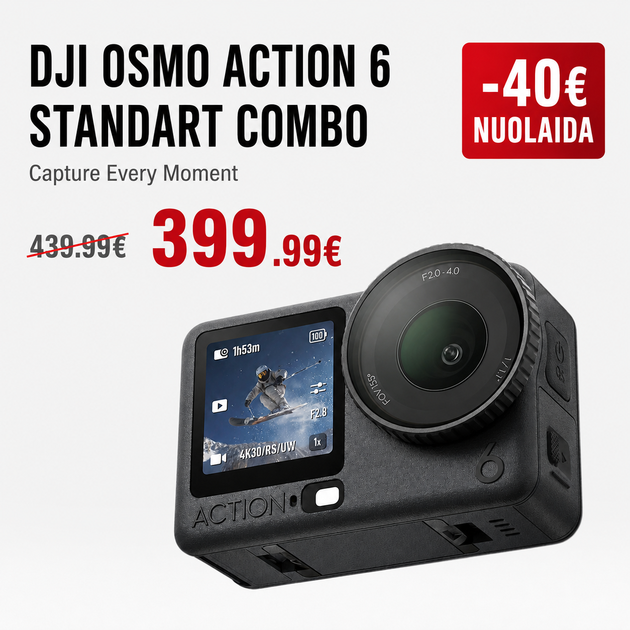 DJI Osmo Action 6 Standard Combo