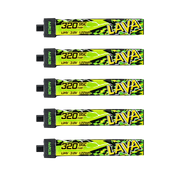 LAVA II 1S 320mAh 95C LiHV Batteries (5 pcs.)