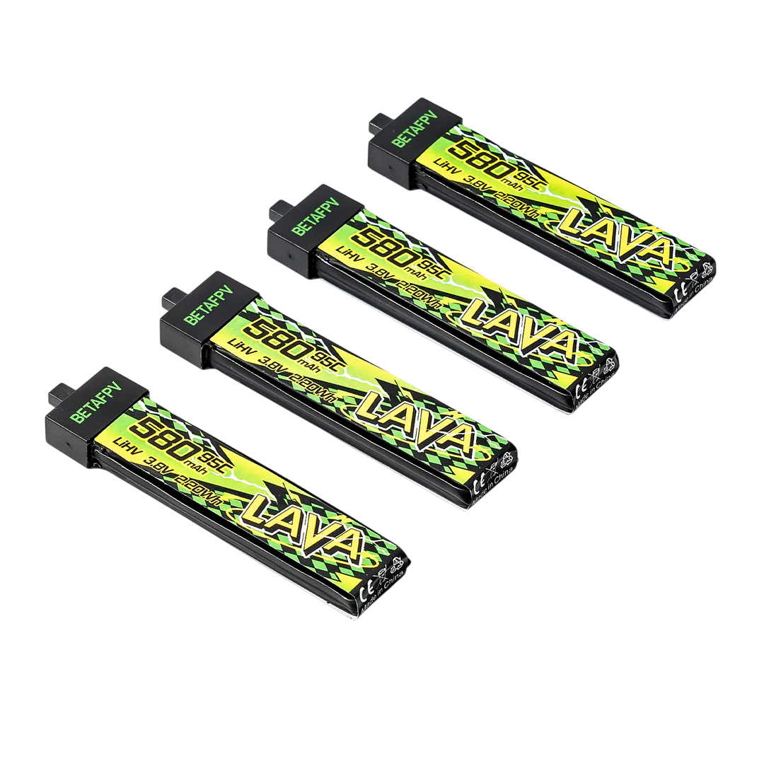 LAVA II 1S 320mAh 95C LiHV Batteries (5 pcs.)